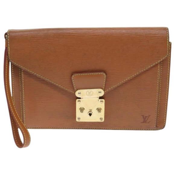 LOUIS VUITTON Epi Serie Dragonne Hand Bag Zipangu Gold M52618 LV Auth 92920 - Picture 13 of 16